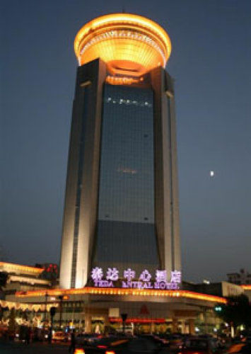 Teda Central Hotel Tianjin Eksteriør billede